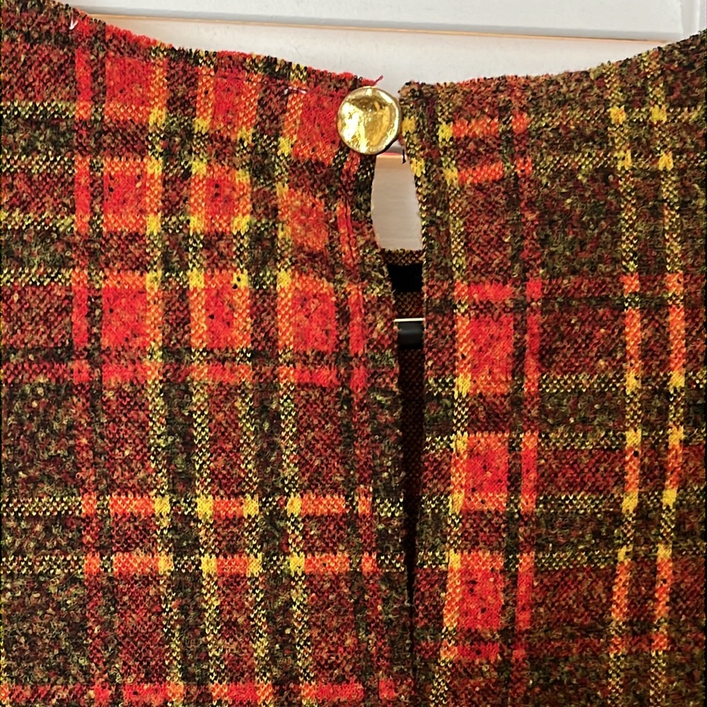 Zara Basic Red & Wine Square Top - image 5